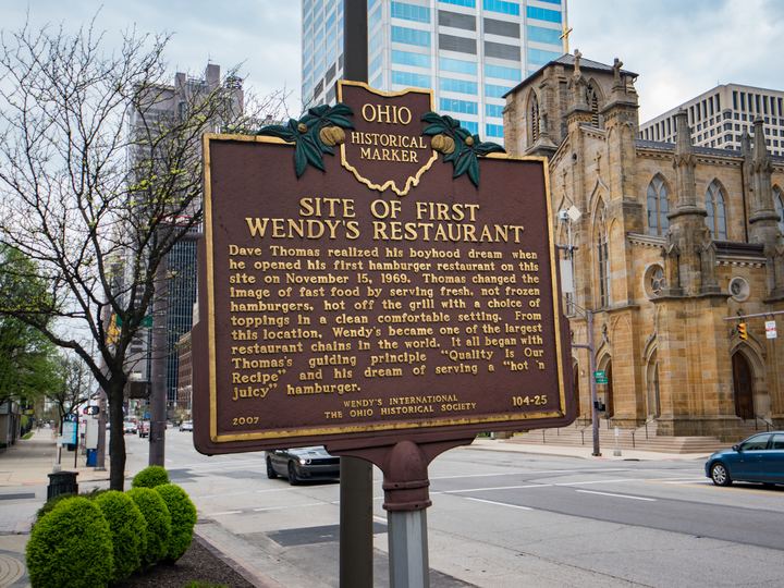 A Wendy's restaurant in Columbus, Ohio, the chain's home city